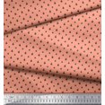 thumbnail image 3 of Soimoi Moss Georgette Fabric Hash Sign Geometric Print Sewing Fabric Yard 42 Inch Wide, 3 of 3