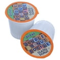 Double Donut, Decaf Glazed Donut Flavored Coffee KCups, 80 Ct