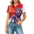 thumbnail image 2 of Women's Football Graphic T-Shirt, Women's Printed Short Sleeve Sports Top - Fashion Athletic Workout Shirt for Gym and Casual Wear for Soccer Tournament 2026 Watermelon Red Size: 3XL, 2 of 5