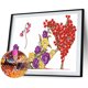 thumbnail image 2 of Pintura de diamante Taladro Floral Tacones altos Forma especial parcial 40x30cm (KA434) Hugtrwg Para estrenar, 2 of 9