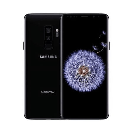 Used (Used - Good) Samsung Galaxy S9 Plus SM-G965U 64GB Verizon GSM Unlocked AT&T T-Mobile - Midnight Black