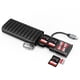 thumbnail image 1 of Lector de tarjetas TELESIN° USB 3.1 Type-C de alta velocidad para SD/TF negro, 1 of 7