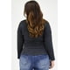 thumbnail image 3 of Blusa Cuello de Tortuga Roman Fashion Tallas Extras Gris Oscuro 40, 3 of 6