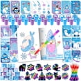thumbnail image 1 of Set de obsequios para fiestas BenLouis Frozen, 96 piezas, para niños con libro para colorear, 1 of 7