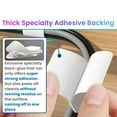 thumbnail image 6 of Hook and Loop Cable Ties, Self Adhesive Hook and Loop Cable Straps, Sticky-back Cord Organizer, Cable Clip, Household & Office Essentials（30 pcs）, 6 of 8