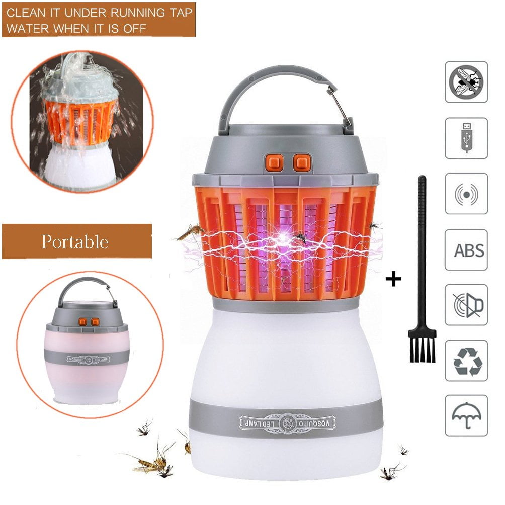 Portable Bug Mosquito Killer Lamp Led Waterproof Camping Usb Light
