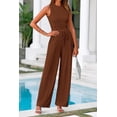 thumbnail image 3 of Conjunto Coordinado PRETTYGARDEN Top Corto y Pantalón Palazzo Talle L, 3 of 8