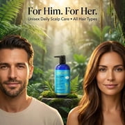 PURA DOR Scalp Therapy Shampoo For Thinning Hair 16 Fl Oz