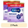 (2 pack) Enfamil Gentlease Easy to Digest Baby Formula for Easing Fussiness, Gas, Spit-up, 19.9 Oz Can