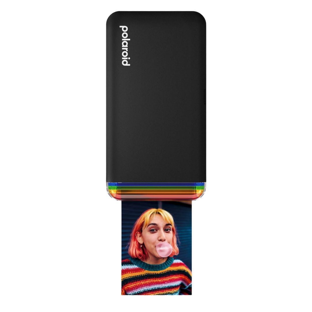 Polaroid Hi-Print + Paper Bundle- 2nd Generation Bluetooth Connected 2x3 Pocket Photo Dye-Sub Printer - Black Printer + 40 Photos (6439)