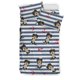 thumbnail image 1 of Juego de Cama Perro Salchicha Ancla Azul Marino, 1 of 5