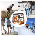 thumbnail image 4 of Balery Colorful Balls Calzoncillos bóxer para hombre, ropa interior de algodón suave y transpirable con cinturilla de nailon-Small, 4 of 5