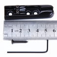 thumbnail image 4 of Bajo de guitarra negro individual de 5 cuerdas con puente simple y juego de llaves, 4 of 7