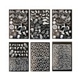 thumbnail image 1 of MasteelfCA 6 Sheets White Epoxy Material Filler Ocean Pastes Water Ripple Stickers Diy Epoxy Decals Diy Handmade Craft Accessories, 1 of 8