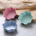 thumbnail image 4 of Plastic seasoning dish Set of 3 Small Wheat Dipping Dishes Dip Bowls Dish Condiment, 4 of 7