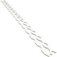 thumbnail image 6 of Ekena Millwork 94"H x 5/8"T Wabash PVC Adjustable Decorative Slat Wall Panel Kit, Unfinished (contains 23 Slats + 1 Straight Edge Starter Slat), 6 of 15