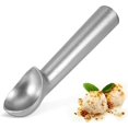 thumbnail image 1 of 4cm Ice Cream Scoop, Non-stick Aluminum Cream Scoop (Silver), 1 of 5