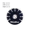thumbnail image 4 of Greeniant RISK Road Bike Professional Headset Cover Impermeable Atractivo Resistente al desgaste 28.6mm Front Fork Ciclismo Auriculares Accesorios Ciclismo Negro Reloj Greeniant OD026054-10, 4 of 6