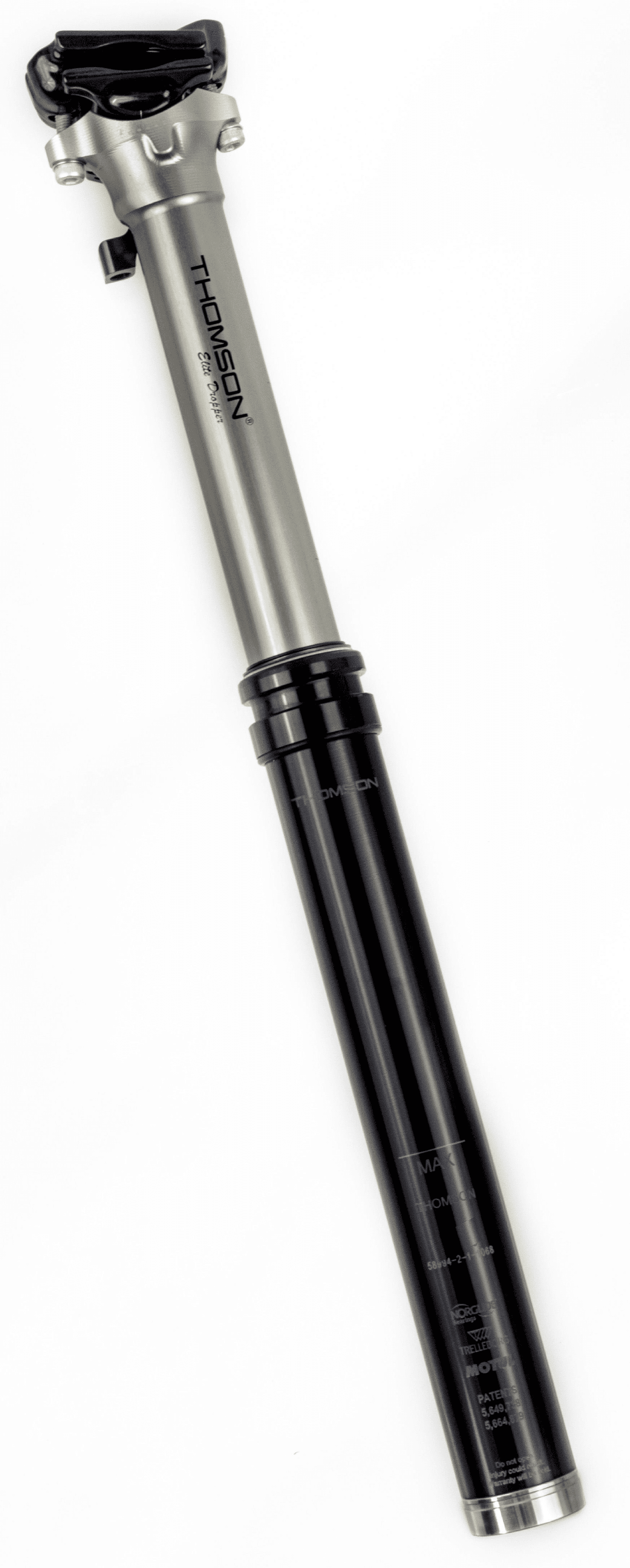 Thomson 27.2 Elite Dropper Seatpost (27.2 x 425 External)