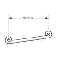 thumbnail image 2 of Richelieu BP410128BB 5" Center To Center Handle Cabinet Pull From The Expression, 2 of 2