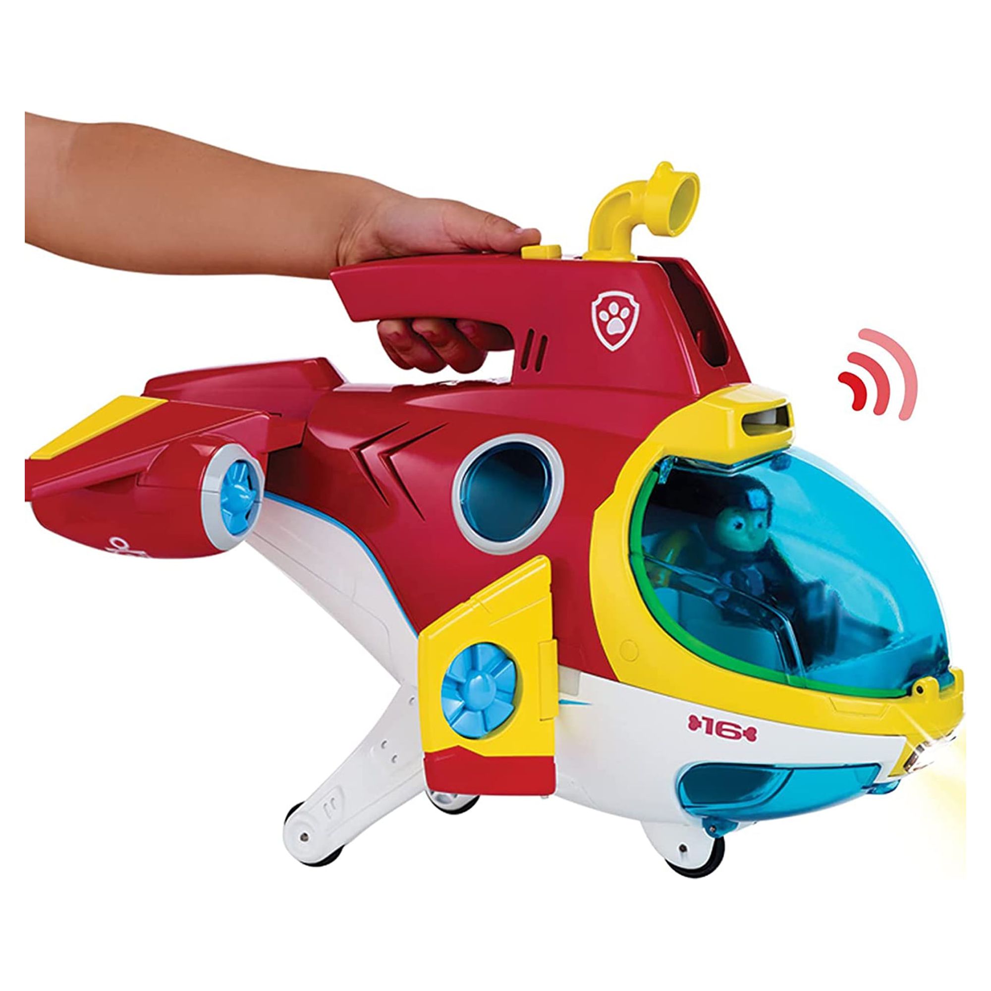 Paw Patrol Sub Patroller Air to Sea Vehicle with Lights, Sounds & Launcher - image 6 of 8