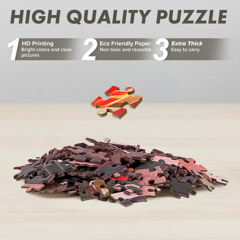 Nashville Pink Sky Puzzle 1000 Piece Cylinder Tube Gift Jigsaw