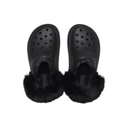 Crocs Stomp 208546-001 Men's Core Black Lined Slip-on Comfort Crush Clogs CRO40 (7)