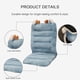 thumbnail image 4 of Cojín para escritorio y silla de oficina, cojín para silla de oficina de 85cm, cojín para asiento con cojín reclinable trasero, 4 of 5