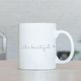 thumbnail image 2 of Drive Safe Heart Mirror Decal, 3 PCS Car Rearview Mirror Window Windshield Letter Sticker, Funny Cute Reflective Sticker for Girlfriend Relationship, Car Accessories, 2 of 9