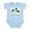 Sky Blue, variant on CafePress - Big Cousin To Be Elephant Body Suit - Baby Light Bodysuit, Size Newborn - 24 Months