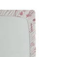 thumbnail image 2 of Ambesonne Pink Fitted Sheet, Cartoon Mystic Candles, Queen Size, Rose Pale Pink White, 2 of 2
