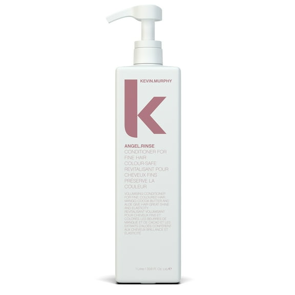 KEVIN.MURPHY ANGEL.RINSE - Hair Repair Conditioner - For Fine Coloured Hair - Colour Safe Conditioner - Sulphate-Free - For Moisture & Conditioning - Delicate Scent - 1 L / 33.8 fl oz
