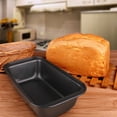 thumbnail image 4 of YOPTOP 2PC Large Loaf Tin Pan Master Bakers Bake Baking Pan Bread Bake Toast Mould Mold, 4 of 11