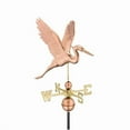 thumbnail image 1 of Good Directions 1971P Graceful Blue Heron Weathervane - Pure Copper, 1 of 4