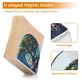 thumbnail image 5 of Yayeee Napkin Holder for Table Kitchen Paper Tissue Organization, Blue Tree, 5 of 8