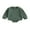 Green, variant on Bagilaanoe Toddler Baby Girl Boy Oversized Romper Sweatshirt Long Sleeve Bodysuit Solid Pullover 6M 12M 18M 24M 3T Kids Casual Tee Tops