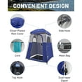 thumbnail image 4 of KingCamp Shower Tent, Portable Camping Bathroom Tent with 5 Gallon Solar Heated Bag, Outdoor Privacy Changing Room Tent, Privacy Shelter for Toilet, Dressing Outdoor Camping, Hiking, 4 of 9