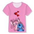 thumbnail image 2 of Blusa de Disney para niños y niñas: Shichikawai Harajuku manga corta moda Disney verano manga corta niños 1-12 años Old160 Gao Jinjia LED, 2 of 2