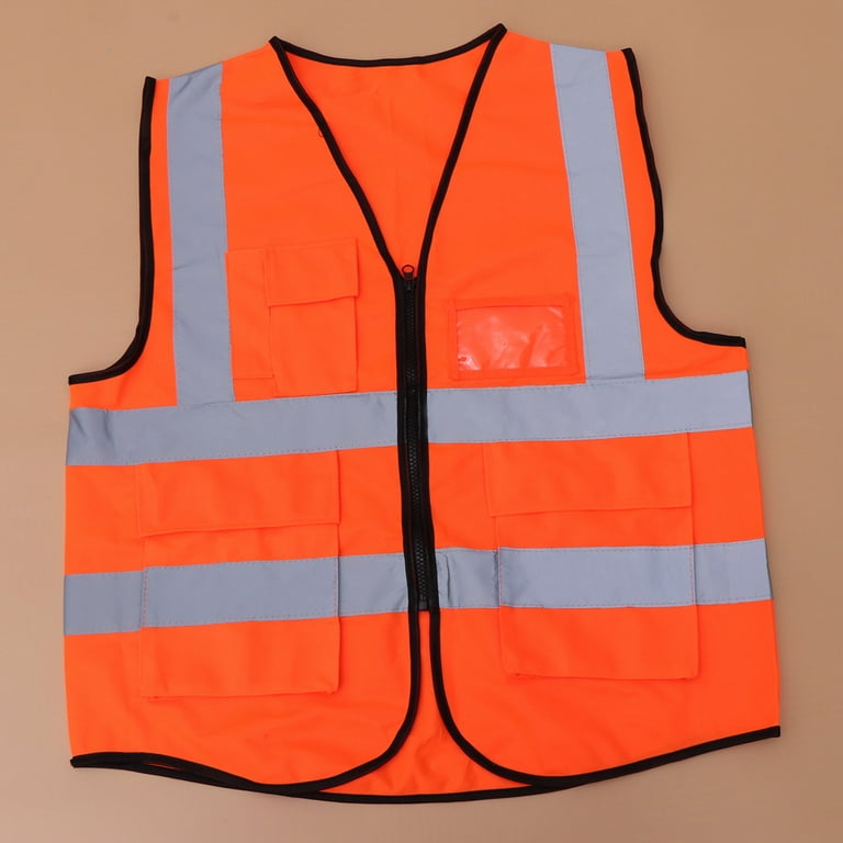 High Visibility Cycling Riding Vest Multi-pocket Reflective