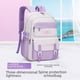 thumbnail image 3 of Mochila para estudiantes de secundaria de gran capacidad, moderna, informal, sencilla, para viajes, con reducción de carga y descompresión, 3 of 6