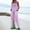 007Purple, variant on Women's Striped Jumpsuit Trendy Color Block Casual Sleeveless Rompers Baggy Wide Leg Classic-Fit Summer Work Outfit