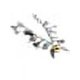 thumbnail image 2 of Pulsera Pulsera de amistad temática, 8 pulgadas ajustable, Birthda, 2 of 4