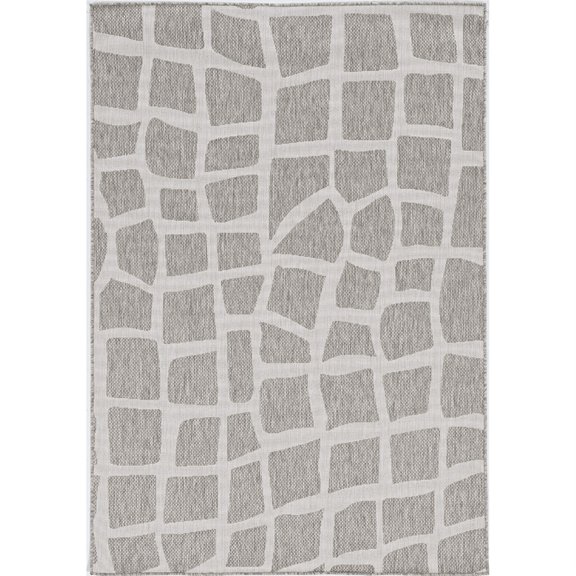 KAS Rugs PROVO 5768 7 Ft 10 inch X 10 Ft 10 inch Ivory/Grey Rugs PRV5768710X1010