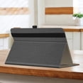 thumbnail image 6 of Fintie Universal Stand Cover for 9" 10" 10.1" - [Hands Free] Multi-Angle Viewing Case with Pocket for 9-10.9 inch TCL, ECOPAD, COOPERS CP10, FEONAL K118, TECLAST Tablet, Denim Gray, 6 of 7