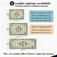 thumbnail image 3 of Farmhouse Kitchen Rugs Set 3 Piece, Boho Kitchen Mats for Floor, Non-Slip Kitchen Rug Waterproof Mats for Kitchen, Runner Rugs for Hallway Laundry Holiday Sink Decor, 3 of 12