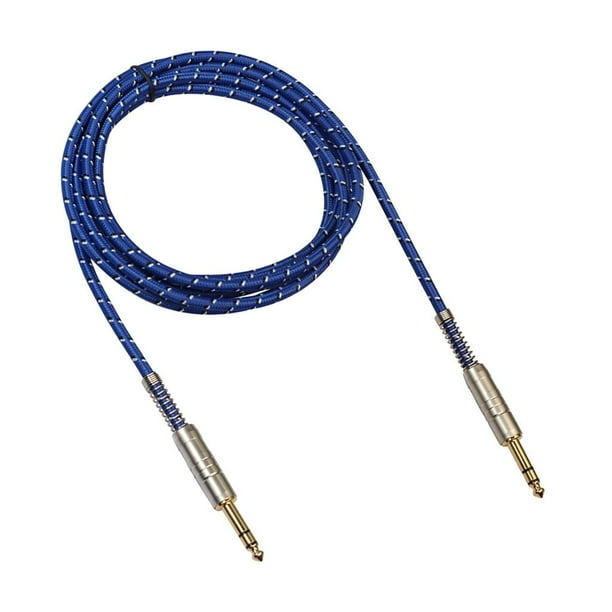 Cable de audio adicional con conectores chapados en oro. Auriculares estéreo. El 180cm