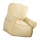 thumbnail image 2 of Sofá cama para mascotas, impermeable, lavable, transpirable, cómodo sofá cama para gatos para verano, amarillo, 2 of 5