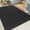 Black Squares, variant on Front Door Mat Outside Entrance, Sturdy Indoor Outdoor Doormat 48x36 | Dirt Trapper Welcome Mats for Entryway, Non Slip Commercial Floor Mat for for High Traffic Entry Weather, Strip Grey
