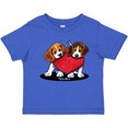 thumbnail image 3 of Inktastic Beagle Heartfelt Duo Boys or Girls Toddler T-Shirt, 3 of 5