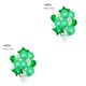 thumbnail image 3 of Bearachild 14 unidades/juego de globos de fiesta, vacaciones, bodas, cumpleaños, globos decorativos de papel de aluminio verde 2piezas Bearachild CBP140044, 3 of 6